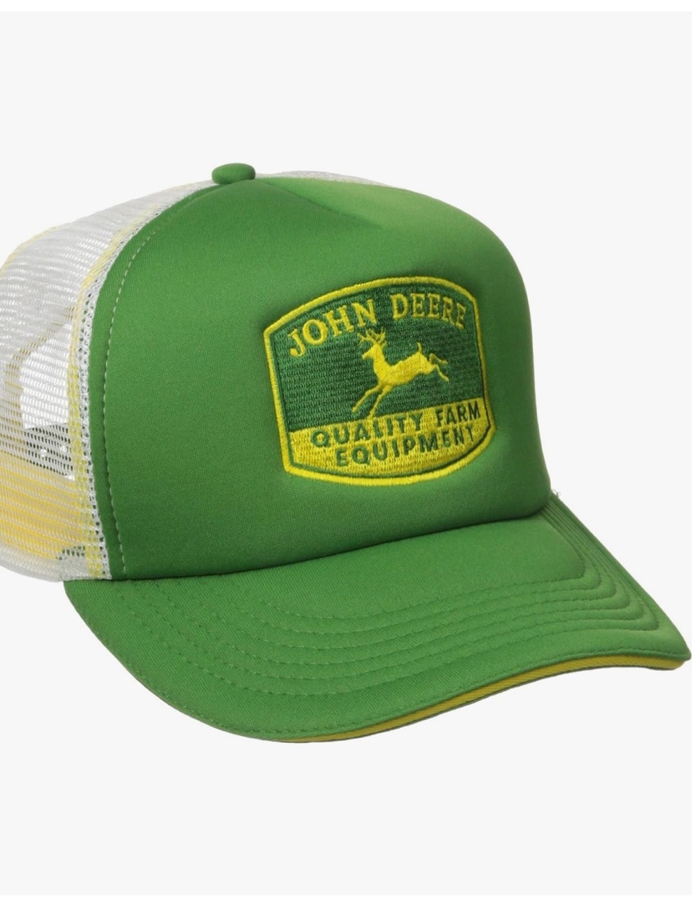 John Deere Green and Yellow Mesh Back Cap